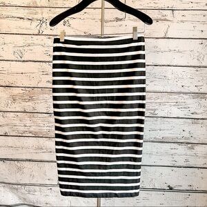 Express striped skirt